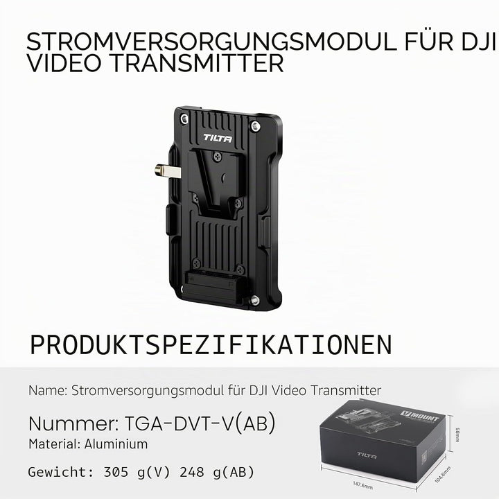 Tilta Power Supply Module Stromversorgungsmodul für DJI Video Transmitter Kamera Zubehör Video Makin