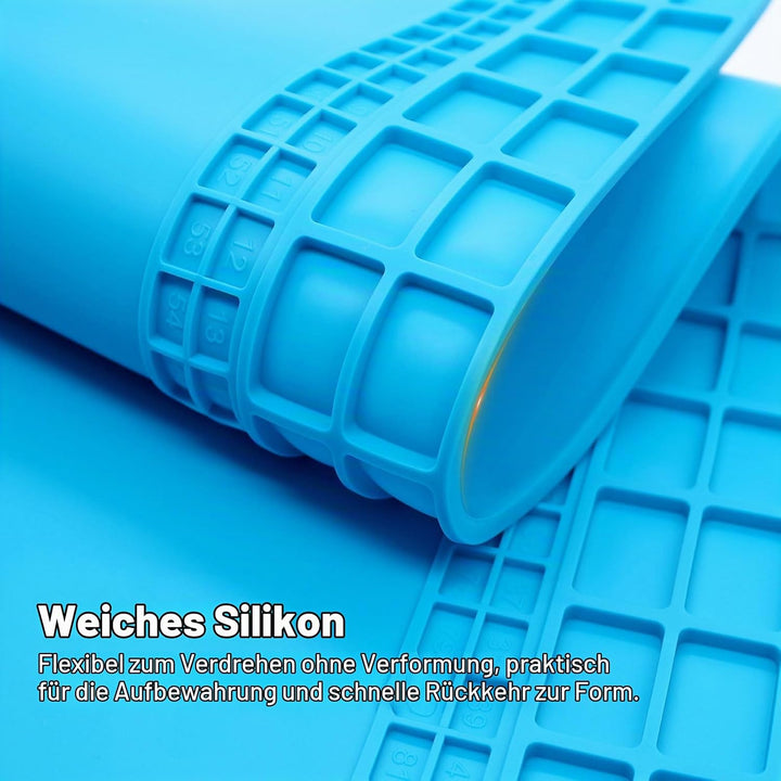 Lötmatte Silikon Extra Gross 60 × 35cm Antistatische Reparatur Matte Silikonmatte Arbeitsmatte Werks