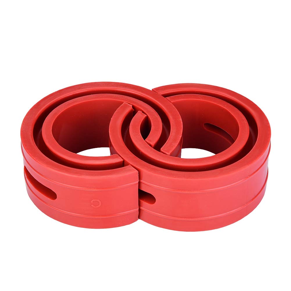 Auto Gummi Stossdämpfer, 2 Stücke Auto Stossdämpfer Puffer Pufferfeder Stossfänger Kissen TPE Typ A-