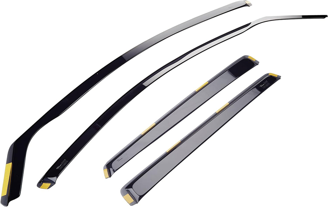 Heko Towequipe HEKO-15227 Windabweiser für Ford Focus 2005-2010, Fünftürer-Kombiwagen, 4 Stück