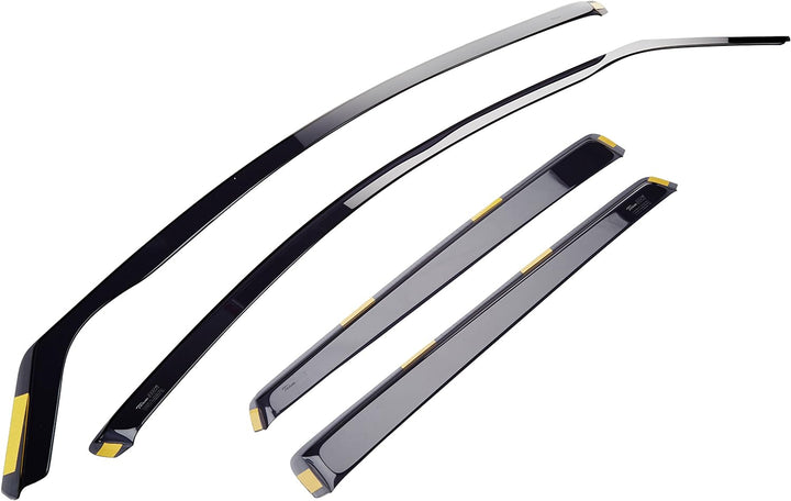 Heko Towequipe HEKO-15227 Windabweiser für Ford Focus 2005-2010, Fünftürer-Kombiwagen, 4 Stück