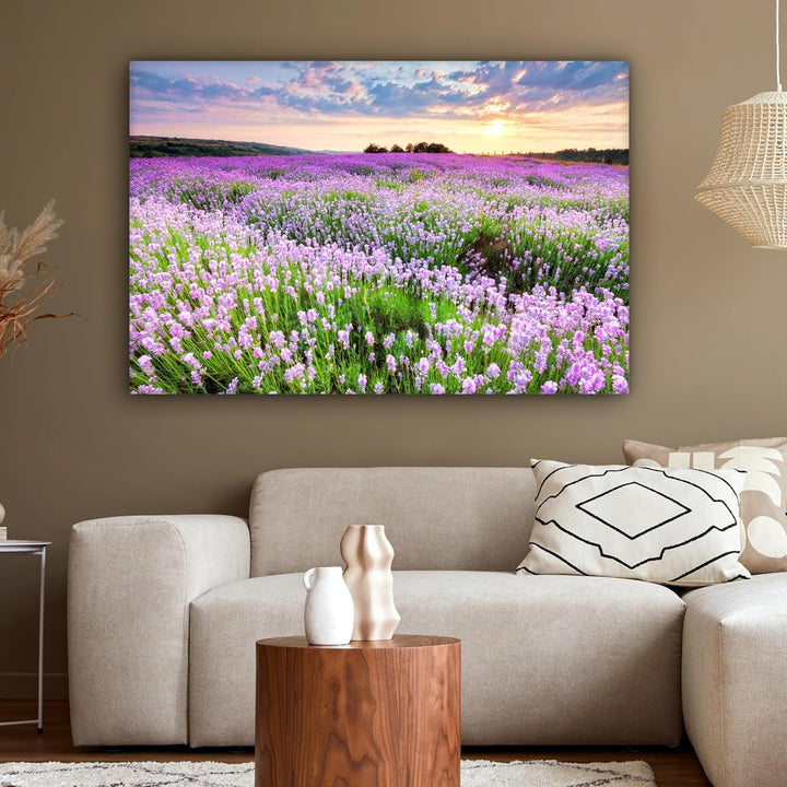 MuchoWow© Bilder Gross 120x80 cm XXL Wohnzimmer Deko Modern Wandbild Foto auf Leinwand Bild Schlafzi