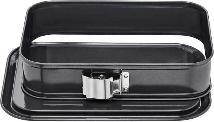 Original Kaiser La Forme Plus Springform eckig 35 x 24 cm, Backform rechteckig, Emailleboden, schnit