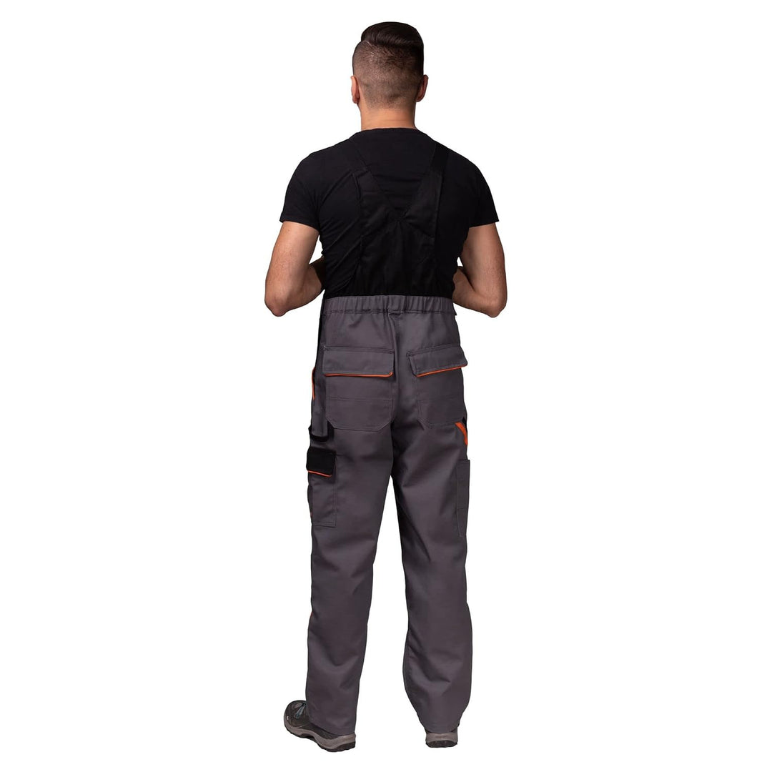 Latzhose und Latzhose für Herren, mit Knieschonern, Jacke erhältlich, perfekt für Arbeit, Mechaniker