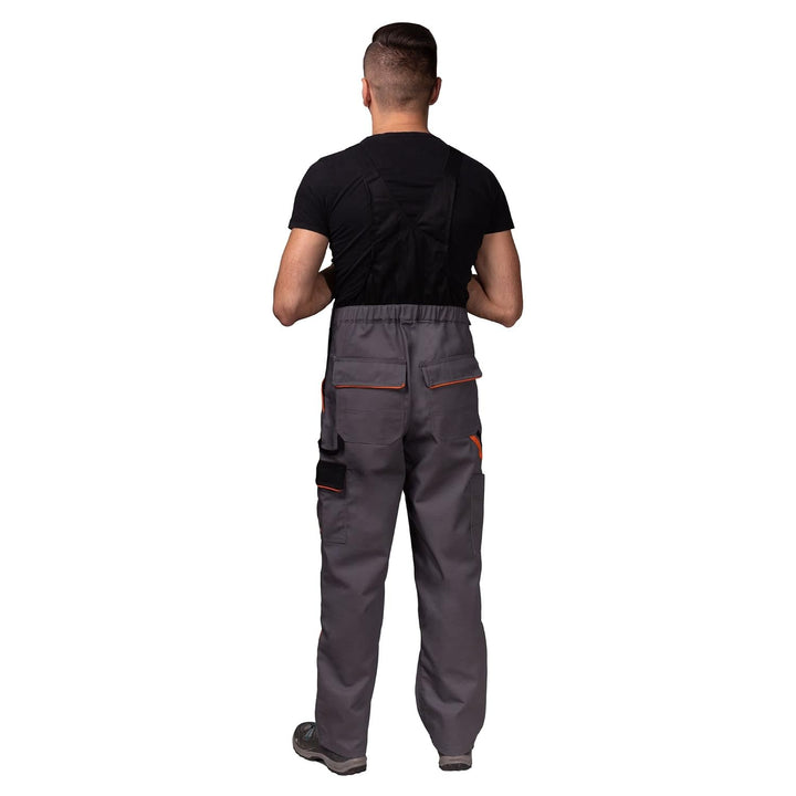 Latzhose und Latzhose für Herren, mit Knieschonern, Jacke erhältlich, perfekt für Arbeit, Mechaniker