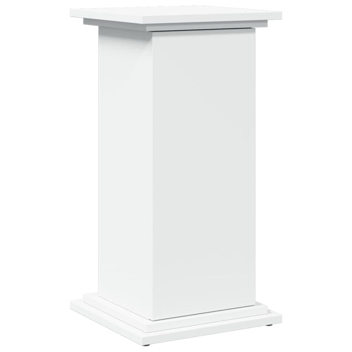 vidaXL Postament mit Stauraum Weiss 31x30x60 cm Holzwerkstoff 31 x 30 x 60 cm Weiss, 31 x 30 x 60 cm