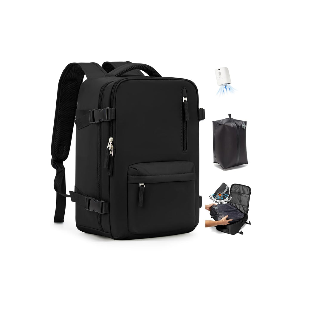 SZLX Vakuum Rucksack mit pumpe Ryanair Handgepäck 40x30x20 Damen Wizzair Handgepäck 40x30x20 Vakuum