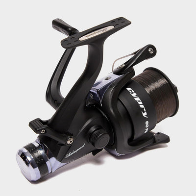 Shakespeare Cypry FS Freespool Angelrolle – Rolle zum Karpfenangeln – Karpfen, Barben, Schleien, Bra