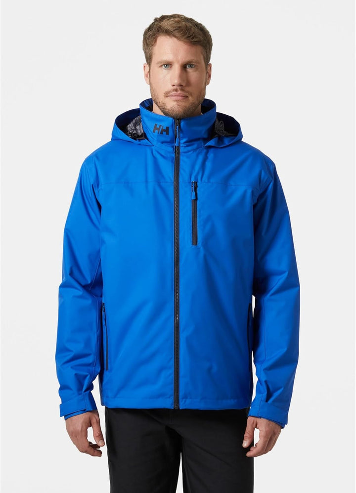 Helly Hansen Herren Crew Hooded Midlayer Jacke L Kobalt 2.0, L Kobalt 2.0