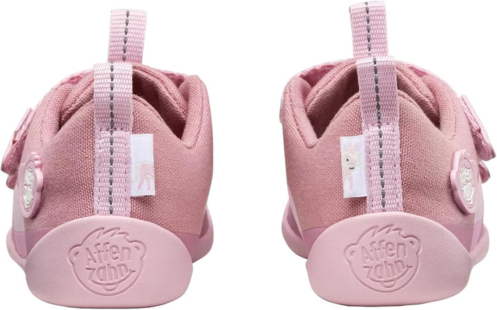 Affenzahn Barfussschuh Baumwolle Lucky Klettverschluss Vegan rutschfest Flexibel Reflektierend für d