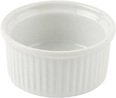 Olympia Whiteware Auflaufförmchen, 70 mm/2,75 Zoll / 60 ml/2,5 oz (12er-Pack), weisses Porzellan – A