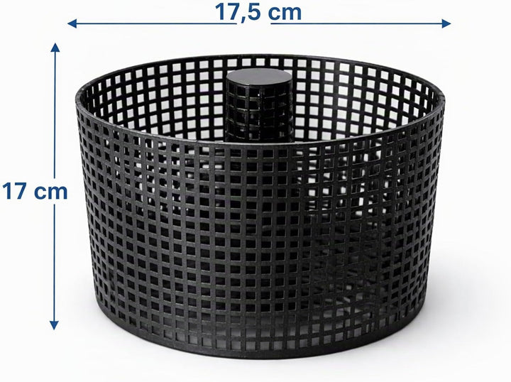 Pelletkorb 17 cm Kaminbrennkorb Pellet Pellets Kaminkorb