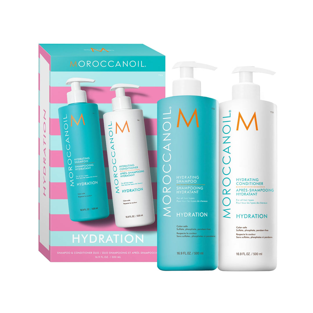Moroccanoil Hydrating 500ml Shampoo and Conditioner Set Moroccanoil Hydration Shampoo & Conditioner