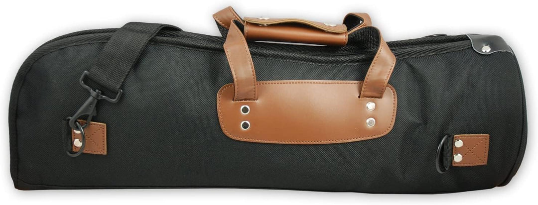 Soundman® Gigbag für Trompete - Extra stabile Verstärkung am Trichter - mit weicher Innenfütterung -