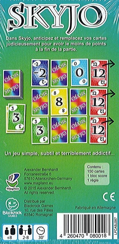 Magilano - Skyjo: Das Kartenspiel (französische Box)