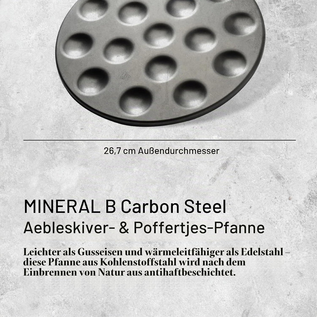 De Buyer Bratpfanne, Edelstahl, Silber, 27 cm, Edelstahl