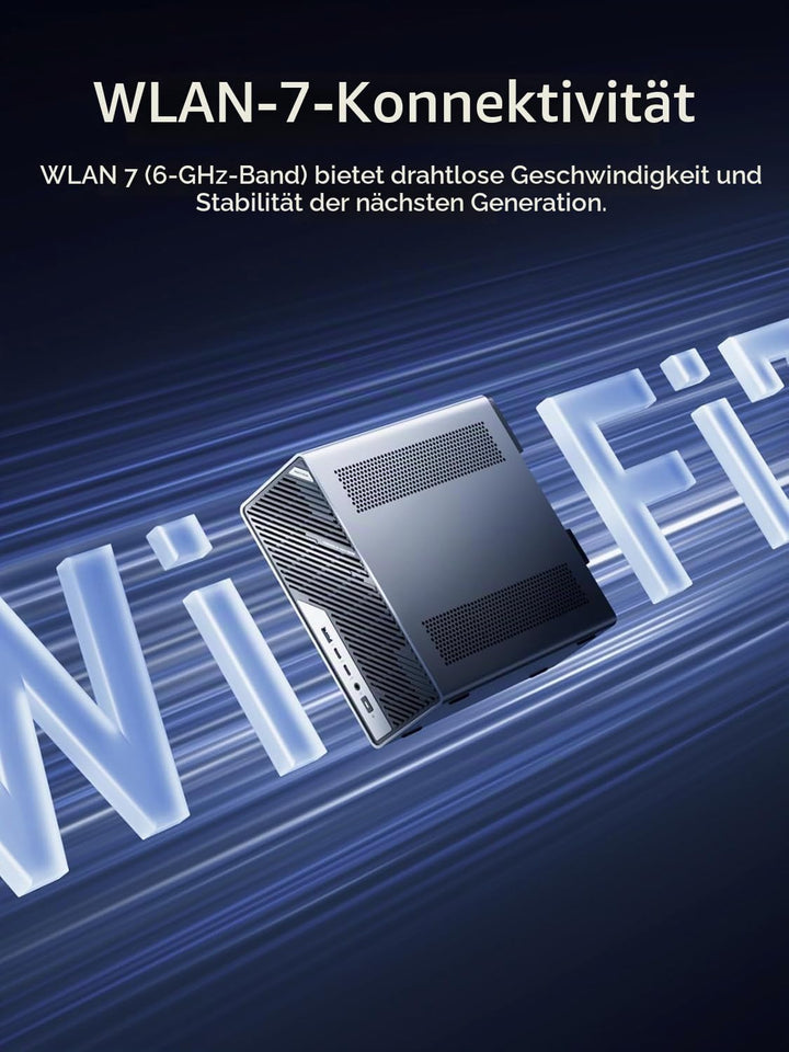 MINIS FORUM Mini PC G7 Ti SE, Core i7 Processor 14650HX, 16C/24 T bis zu 5.2 GHz, NVIDIA GeForce RTX