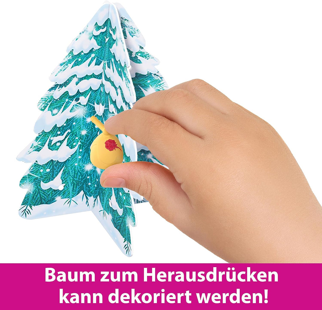 Disney Princess Adventskalender - 24 Türchen mit Geschenken rund um beliebte Filmfiguren wie Tiana,
