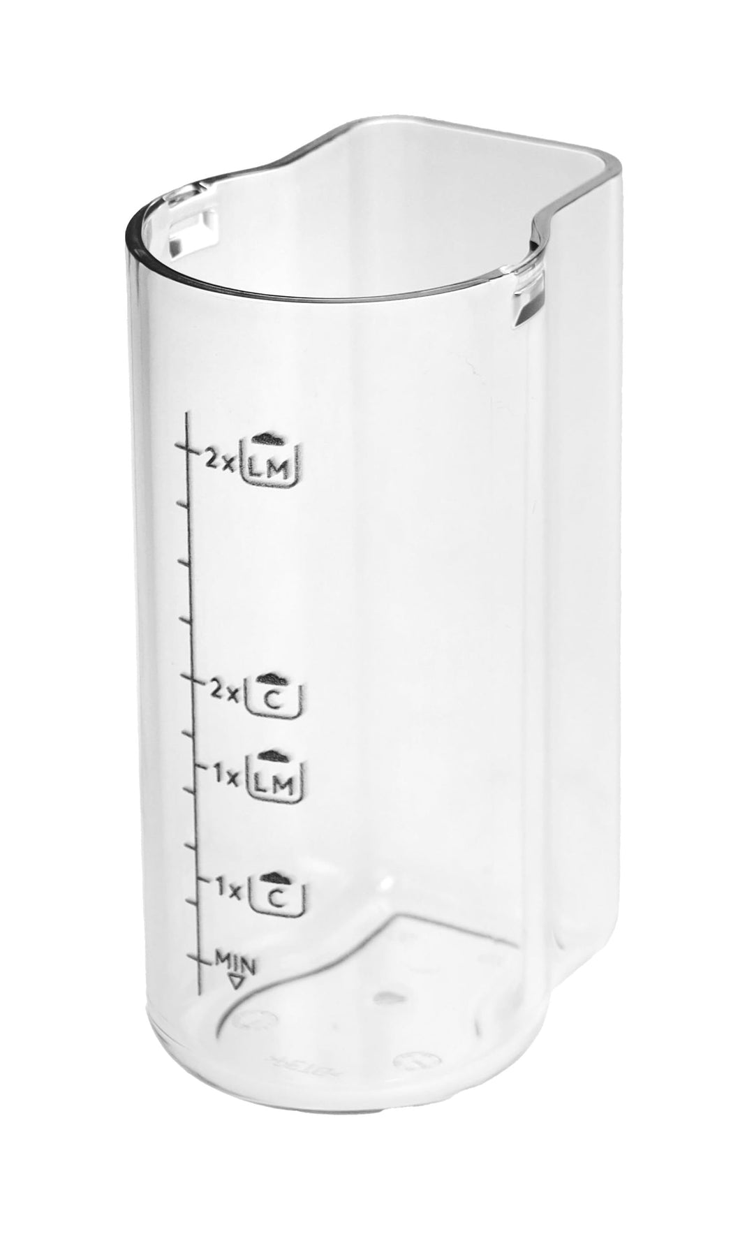 Milchbehälter AS00009825 ohne Deckel kompatibel mit DeLonghi Magnifica EVO/Start ECAM Serie