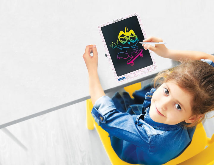 Lexibook, Power Draw®, Elektronische Zeichentafel mit Stift inklusive, Grosses 14’ E-Ink LCD-Display