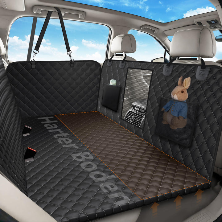 Alfheim Breite wasserdichte Hunddecke Auto Hinten Sitzwagen Hunde Hinten Sitz Voller Schutz mit Scha