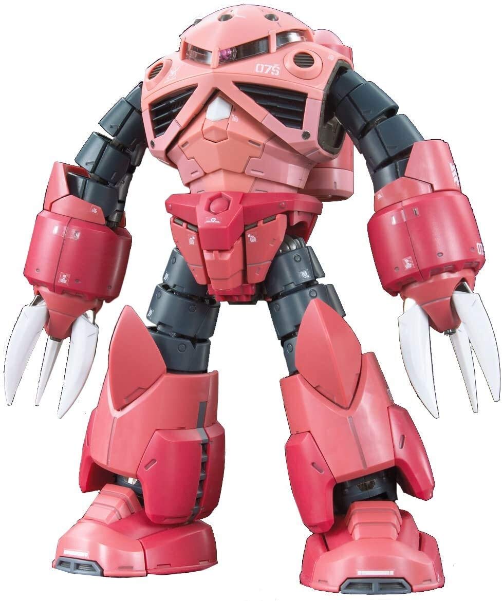 BANDAI 83576P Hobby #16 Real Grade 1/144 Char's Z'gok Modellbausatz Zubehör, Keine, S