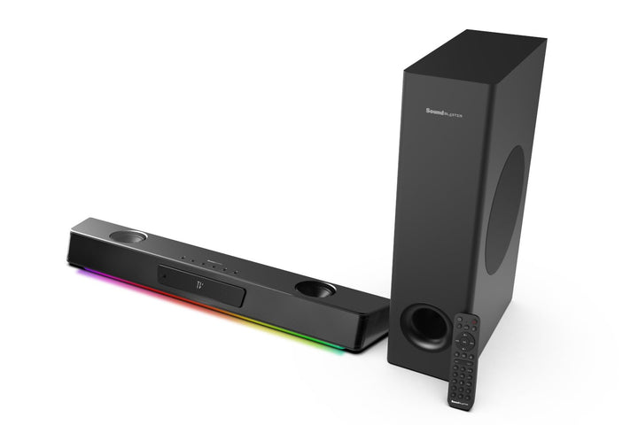 CREATIVE Sound Blaster Katana V2X, 2.1 Soundbar, HDMI ARC, USB Audio, SXFI, Optical-In