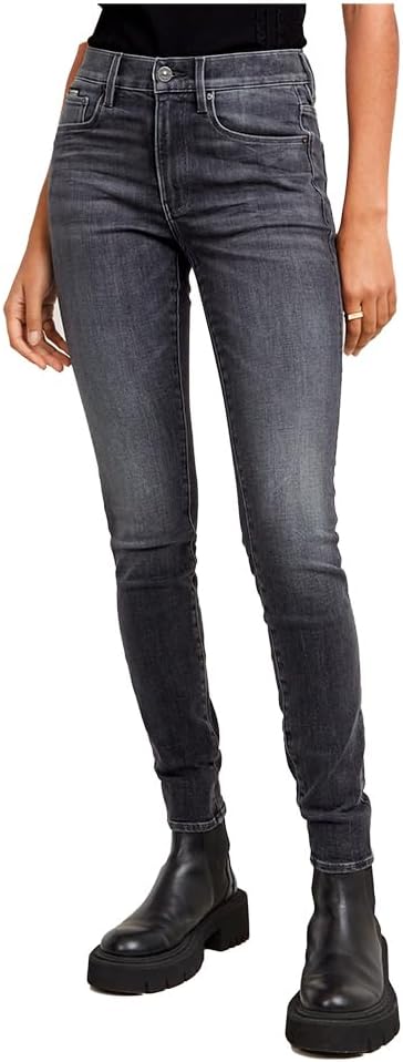 G-Star Damen Jeans 23W / 30L Schwarz (Faded Black Magnet D05175-a634-c239), 23W / 30L Schwarz (Faded