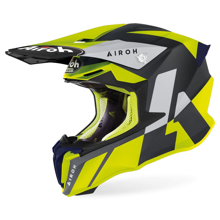 Airoh Helmet Twist 2.0 Lift Yellow Matt M Gelb, M Gelb