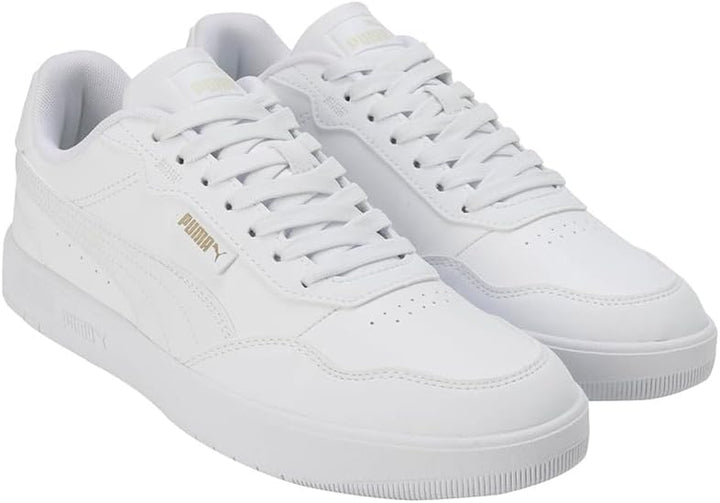 Puma Unisex Court Ultra LiteSneaker 41 EU Puma White Puma White Puma Gold, 41 EU Puma White Puma Whi