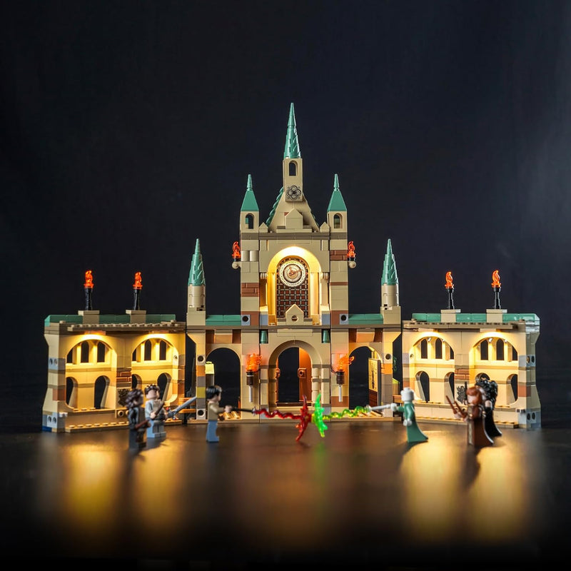 Led Licht Set für Lego Kampf um Hogwarts, Led Beleuchtungs Set für Lego 76415 Harry Potter Der Kampf