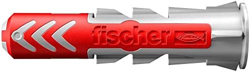 fischer Red-Box DuoPower, Sortimentsbox mit 280 DuoPower Dübeln (30 Stk. 5 x 25, 140 Stk. 6 x 30, 80