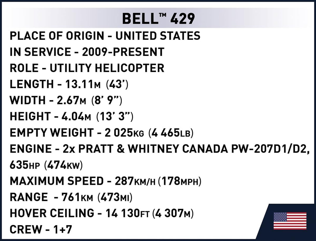 COBI Bell 429 - Air Ambulance