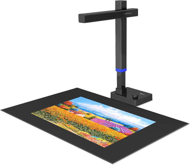 CZUR Shine Ultra Pro 24 MP Professionelle Dokumentenkamera Faltbarer Dokumentenscanner A3 Buchscanne