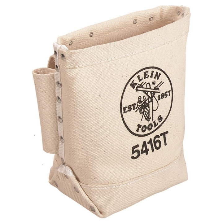 Canvas Bolt Bag Kleine Tasche zur Bolzenaufbewahrung mit Bull Pin Schlaufen, Gürteltunnelschlaufe Ve