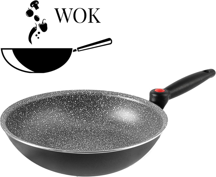 BRUNNER Wok-Pfanne Pirate aus Aluminium