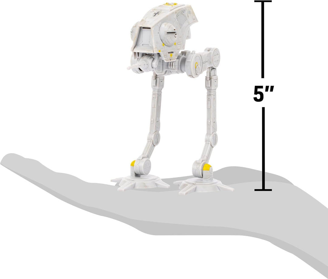 Star Wars Micro Galaxy Squadron SWJ0156 - at-DP, offizielles 12,5 cm Fahrzeug mit Figuren
