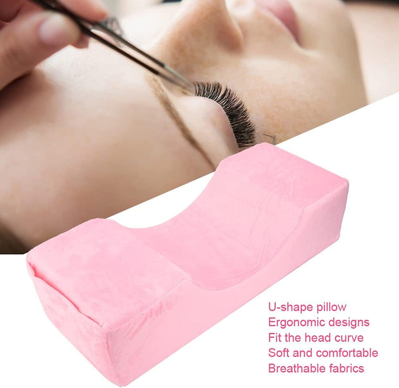 Schönheitssalon Wimpernverlängerung Nackenkissen - Komfortables Beauty Memory Foam Kissen, Weiches E