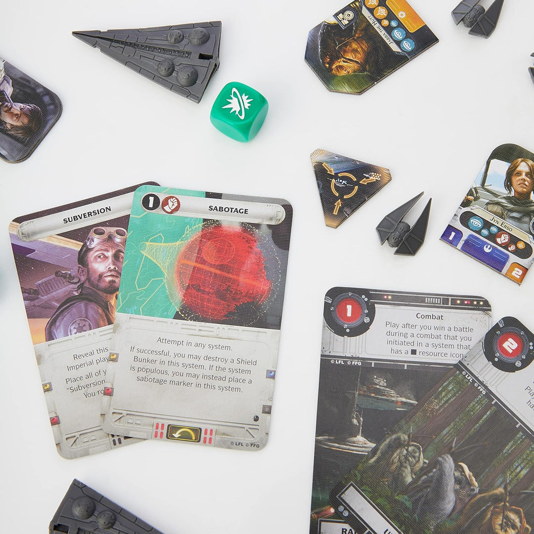 Fantasy Flight Games FFGSW04 Star Wars Rebellion Rise of The Empire Expansion Game, Multicoloured Au