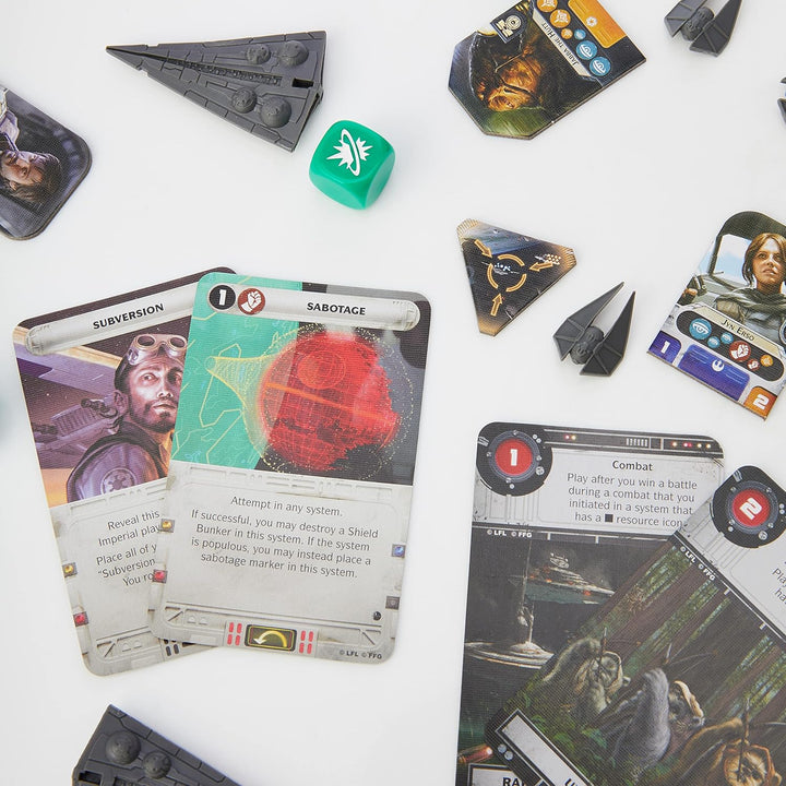 Fantasy Flight Games FFGSW04 Star Wars Rebellion Rise of The Empire Expansion Game, Multicoloured Au