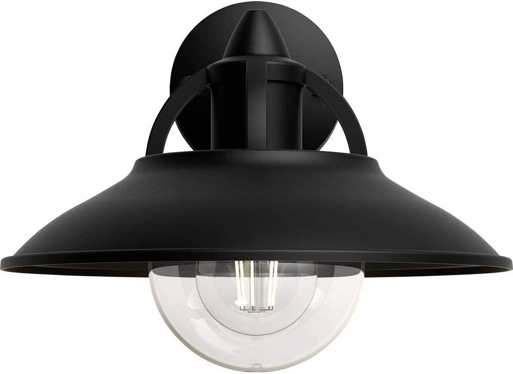 Philips myGarden Cormorant Aussenwandleuchte, 42W, ohne Leuchtmittel, schwarz, Cormorant