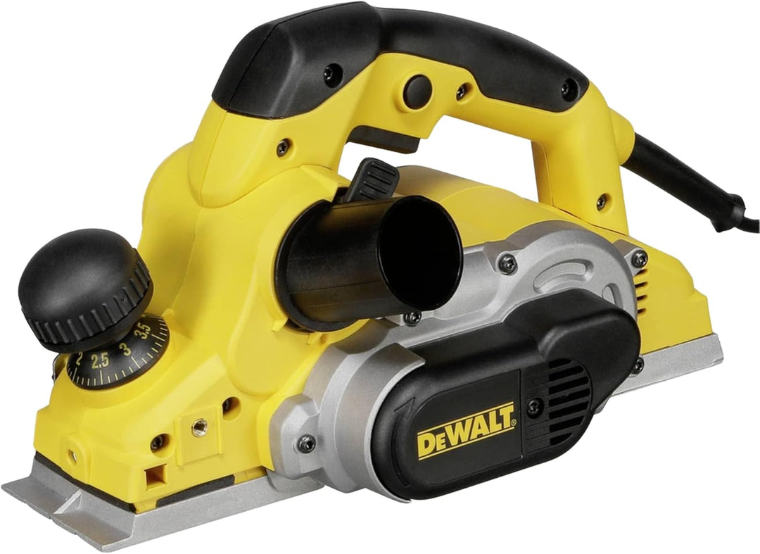 DeWalt Elektrohobel/ Hobel (1,050 Watt, Hobelbreite 82 mm, max. Hobeltiefe 4 mm, Hobelstärke in 1/10