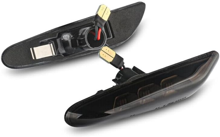 RECAMBO Led Seitenblinker kompatibel mit BMW 1er | E81, E82, E87, E88 | CAN-Bus Fehlerfrei | SMD - E