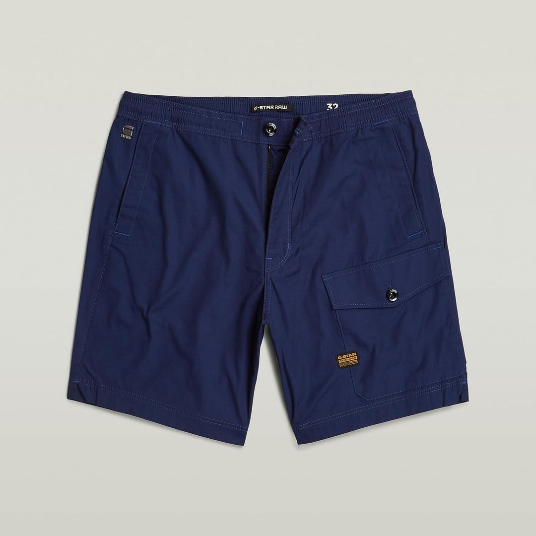 G-STAR RAW Herren Sport Trainer Shorts, Blau (Imperial Blue D21039-d384-1305)