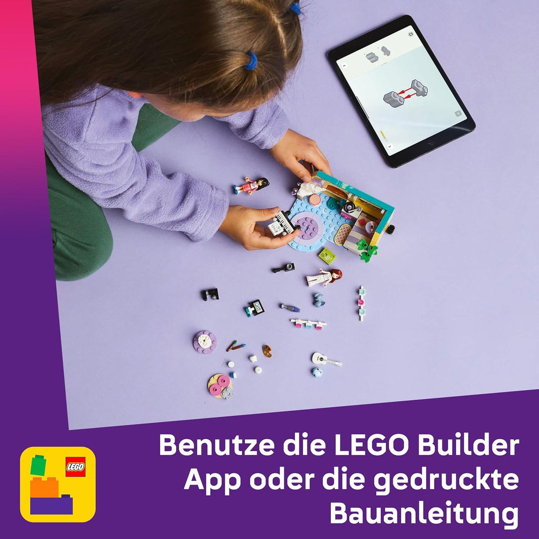 LEGO Friends Paisleys Zimmer, BAU- und Spielset für fantasievolle Rollenspiele, Geschenk für Mädchen