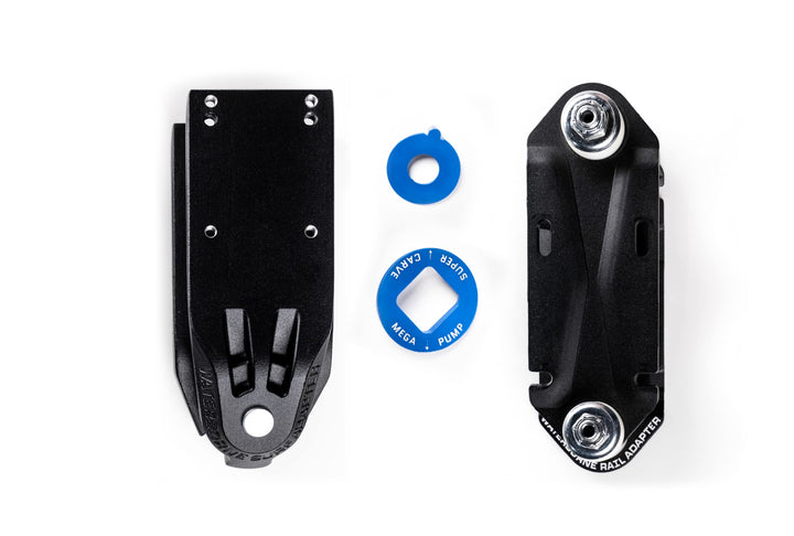 WATERBORNE SKATEBOARDS surf und schienenadapter high Performance Bundle fits & mounts to Any Skatebo