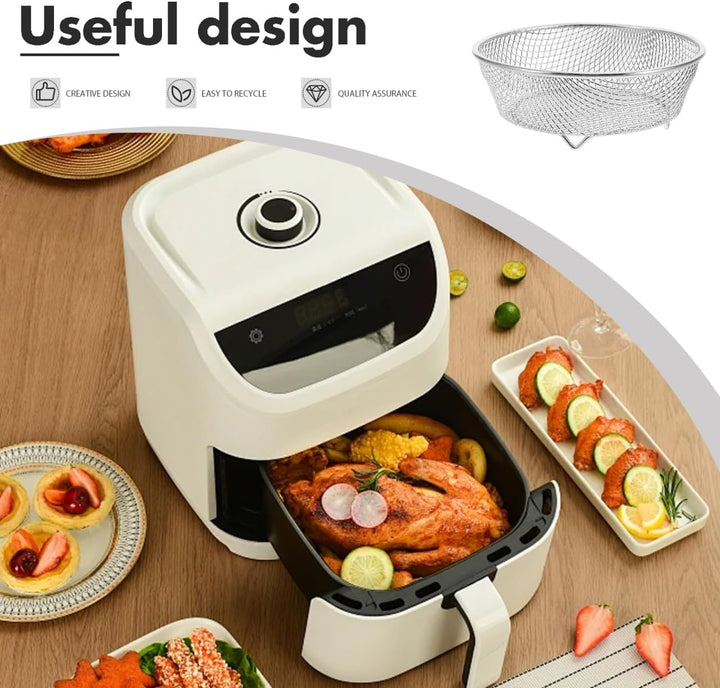 POPETPOP BBQ-bratkorb Grillspiessmacher Fritteuse Kocher Toaster Ofenblech Airfryer Elektroherd Back