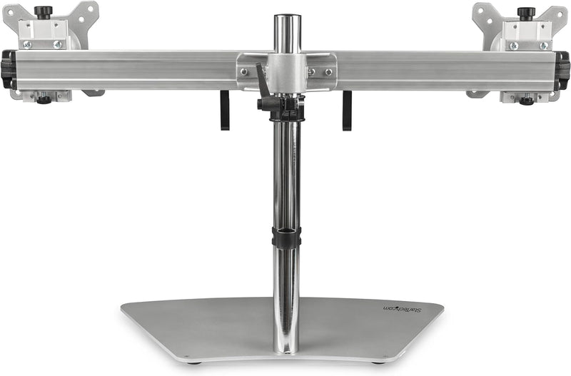 StarTech.com Doppelmonitorhalterung - Ergonomische, freistehende Doppelmonitor-Tischhalterung für zw