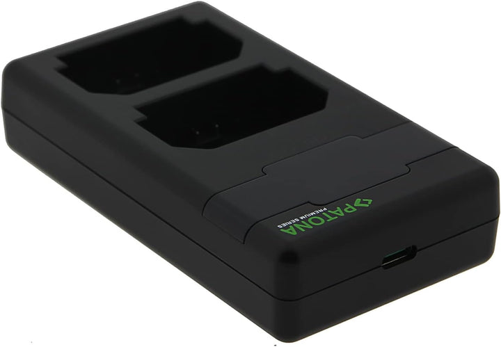 PATONA NP-FZ100 PD-Performance Akku-Ladegerät (1500mA) USB-C Mini Dual LCD - PD/QC fähig (161858)