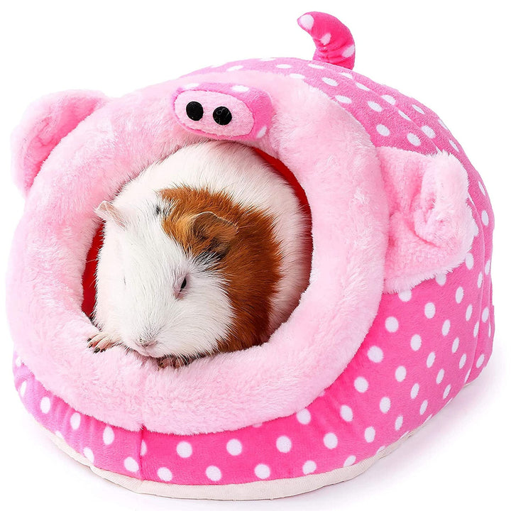 JanYoo Kleintierhöhle für Chinchilla, Igel, Meerschweinchen, Käfigzubehör, Spielzeug, für Bartagame,